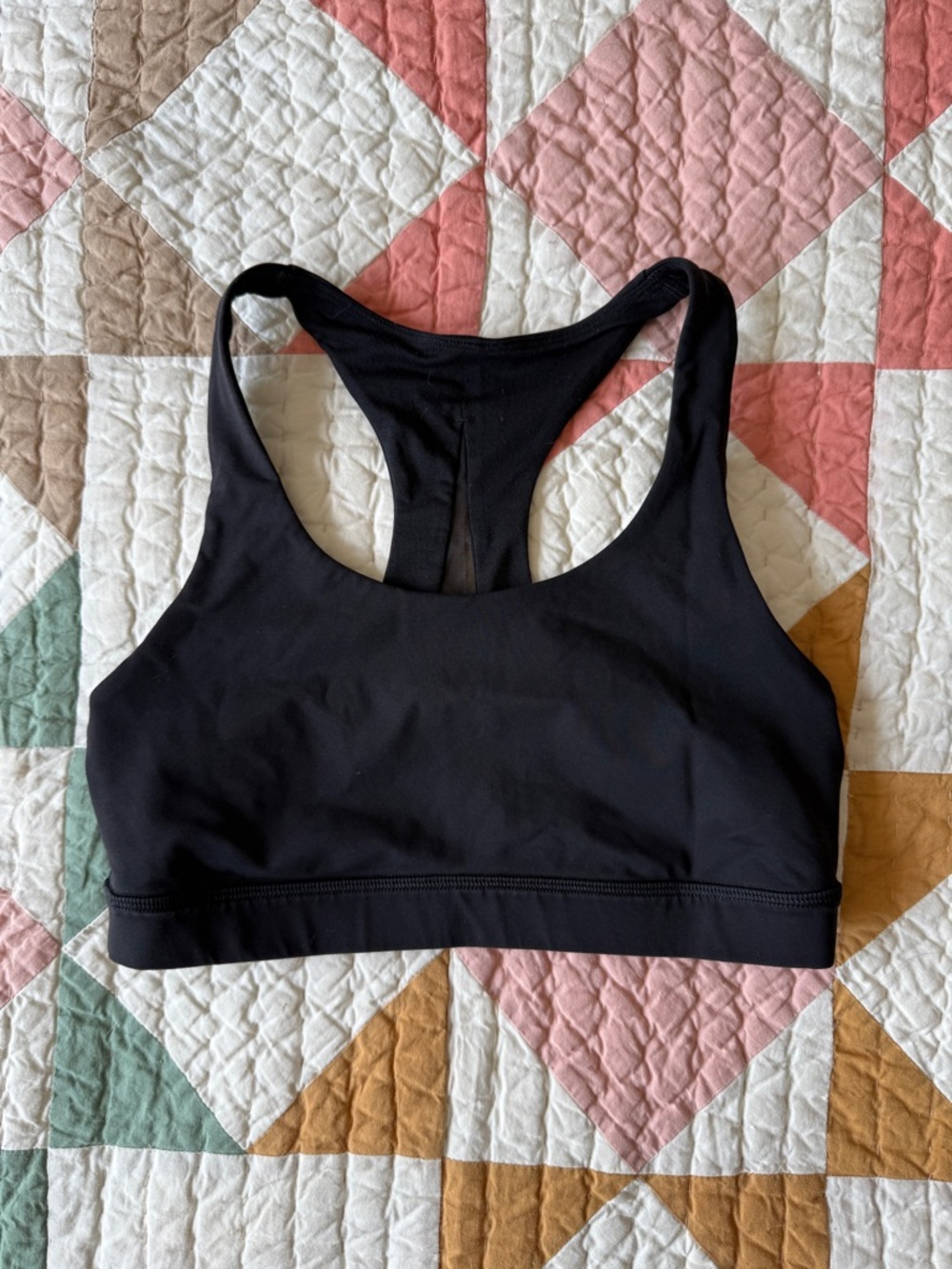 Lululemon Black Racerback Sports Bra